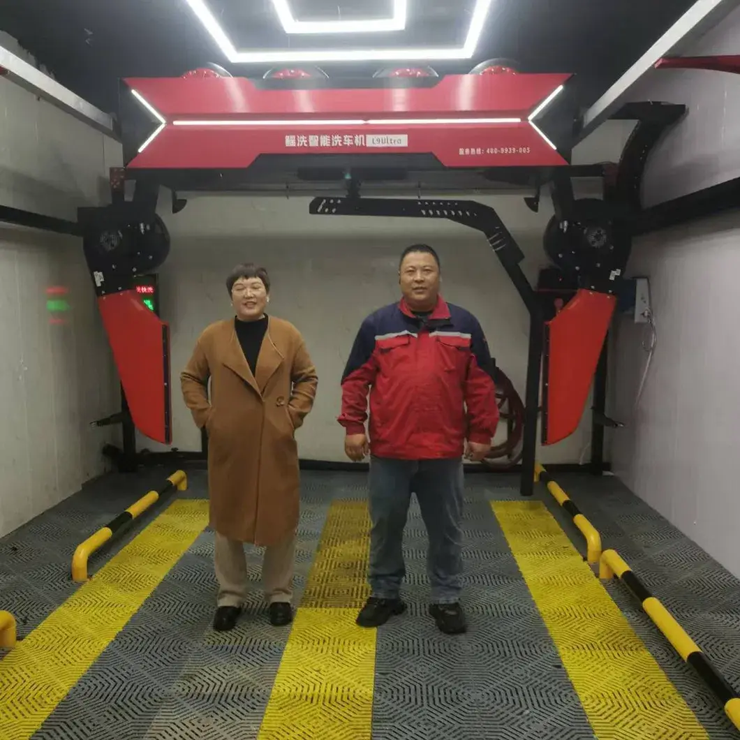 Máy rửa xe tự động công nghiệp hoạt động áp lực cao - Sản phẩm không chạm hoàn toàn ướt và khô hình ảnh 17-description