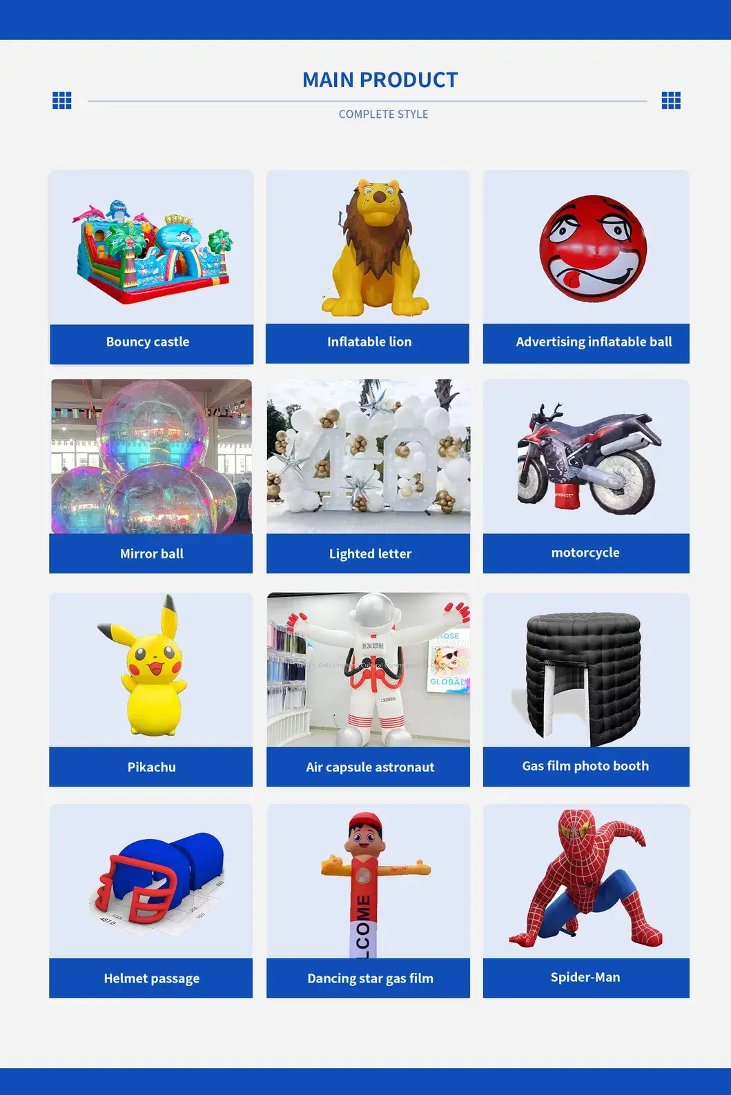 Nhân vật Spiderman bơm hơi cho hoạt động quảng cáo ngoài trời hình ảnh 19-description