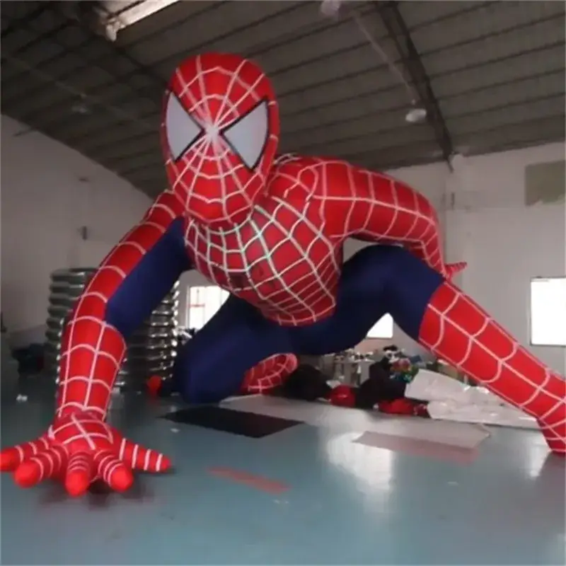 Nhân vật Spiderman bơm hơi cho hoạt động quảng cáo ngoài trời