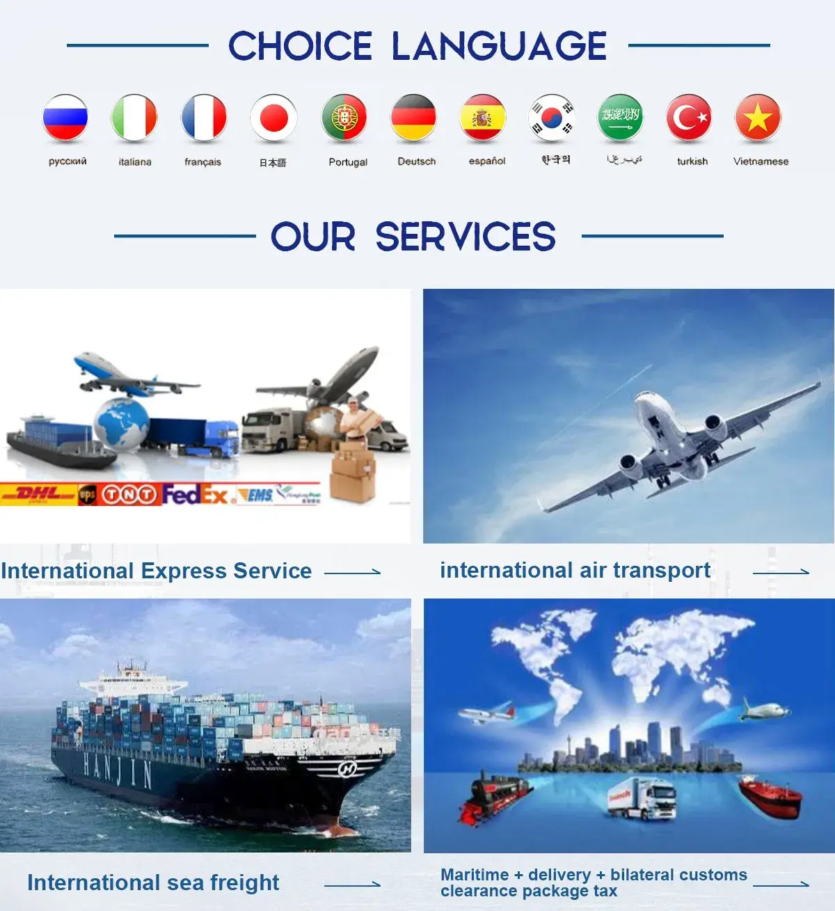Công ty vận tải biển quốc tế - Dịch vụ gửi hàng từ Trung Quốc đến Costa Rica