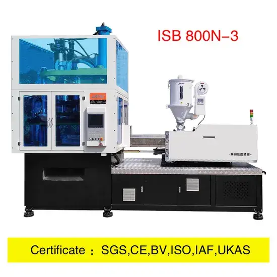 Máy thổi chai tự động Jasu cho sản xuất chai bằng nhựa PET Tritan PS hình ảnh 1-description