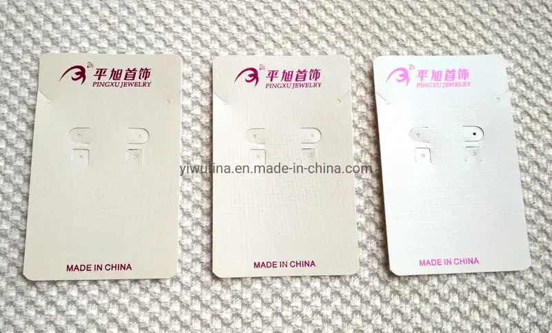 Phụ kiện trưng bày bông tai và nhẫn chất liệu PVC với lớp mút mềm mại hình ảnh 19-description