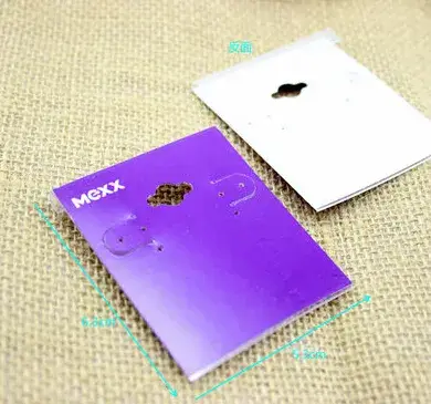 Phụ kiện trưng bày bông tai và nhẫn chất liệu PVC với lớp mút mềm mại