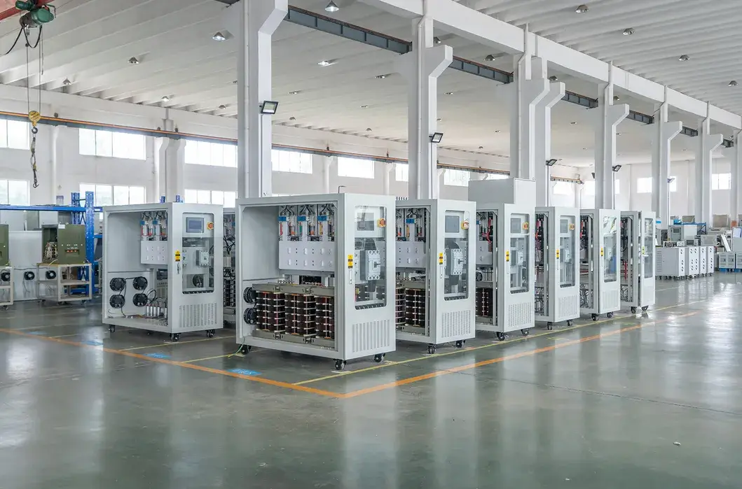 Bộ ổn định điện áp xoay chiều ba pha Jinan 100kVA tự động, đánh giá 415V hình ảnh 27-description