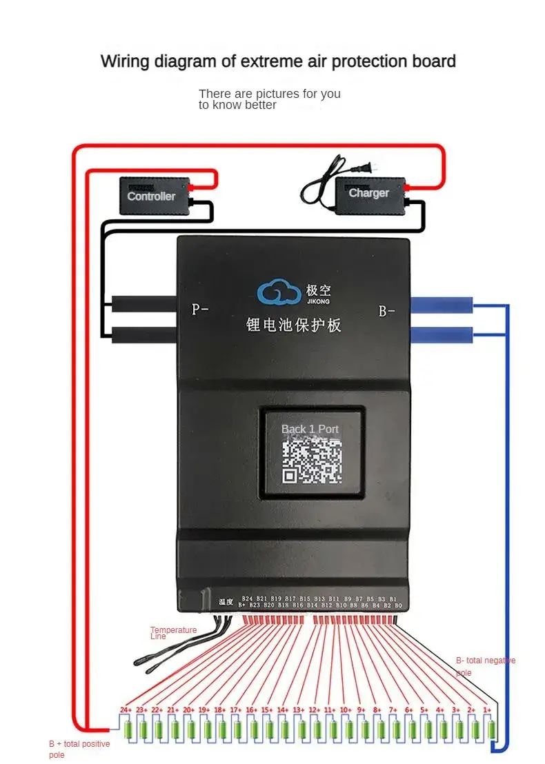 Bảng cân bằng hoạt động Jk BMS cho hệ thống điện 12V, 24V, 48V, 72V hình ảnh 15-description