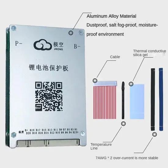 Bảng cân bằng hoạt động Jk BMS cho hệ thống điện 12V, 24V, 48V, 72V