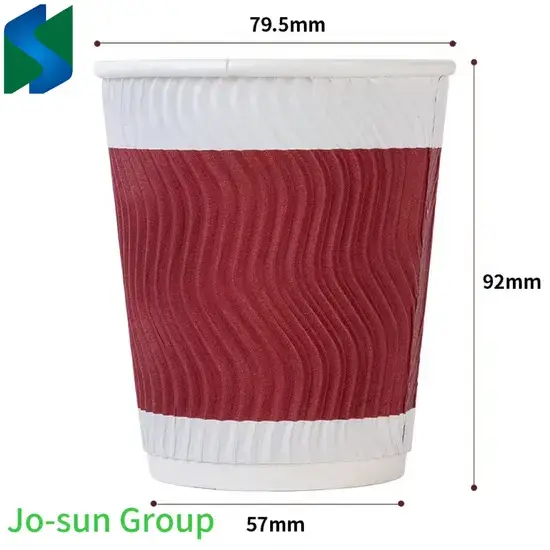 Ly giấy cách nhiệt hai lớp Jo-Sun dùng một lần, thiết kế mới cho việc thưởng thức cà phê