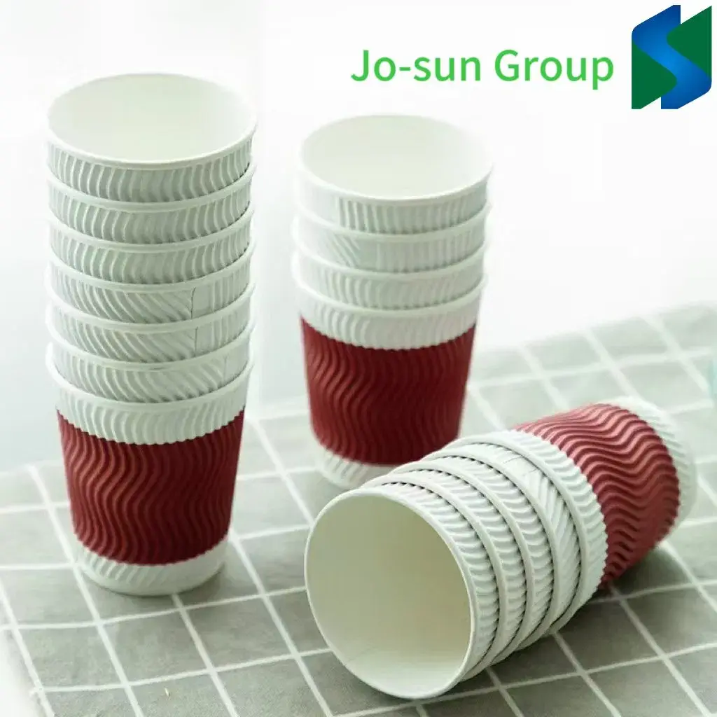 Ly giấy cách nhiệt hai lớp Jo-Sun dùng một lần, thiết kế mới cho việc thưởng thức cà phê