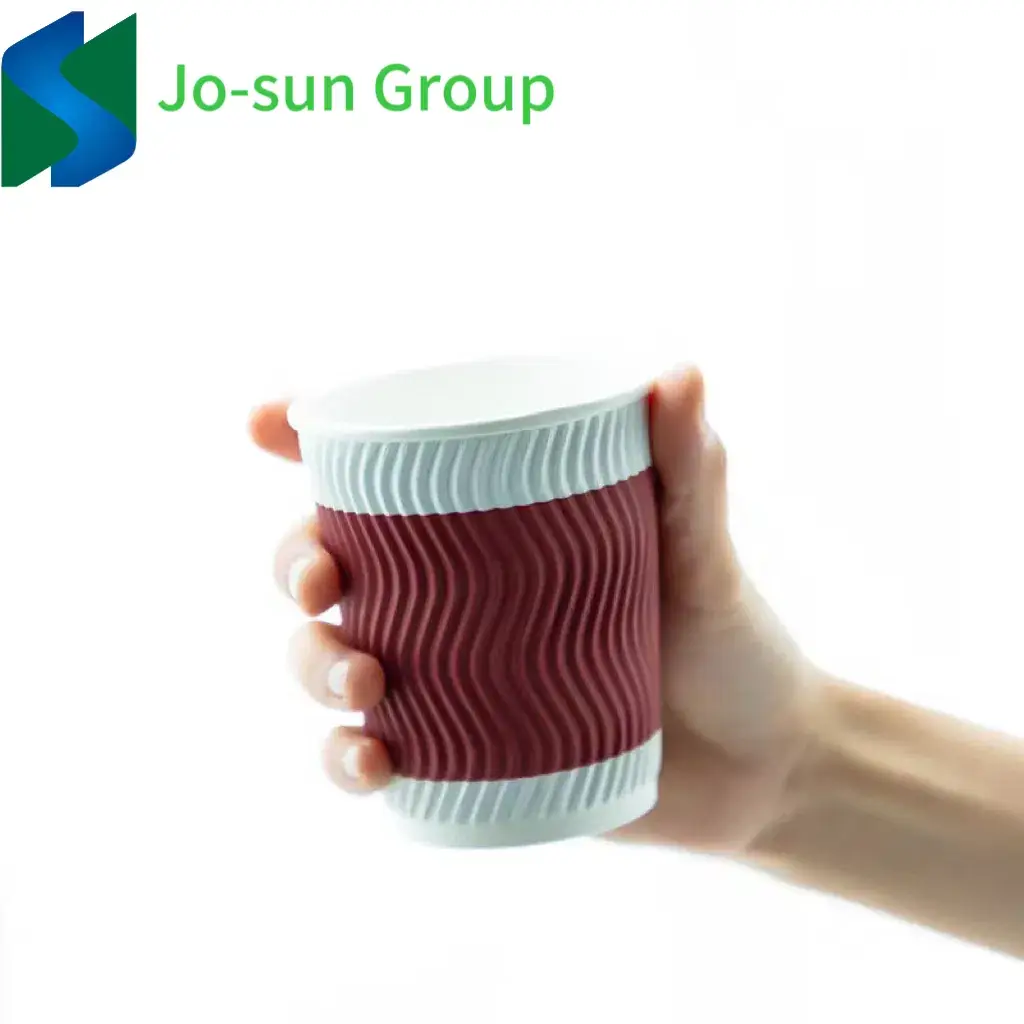 Ly giấy cách nhiệt hai lớp Jo-Sun dùng một lần, thiết kế mới cho việc thưởng thức cà phê