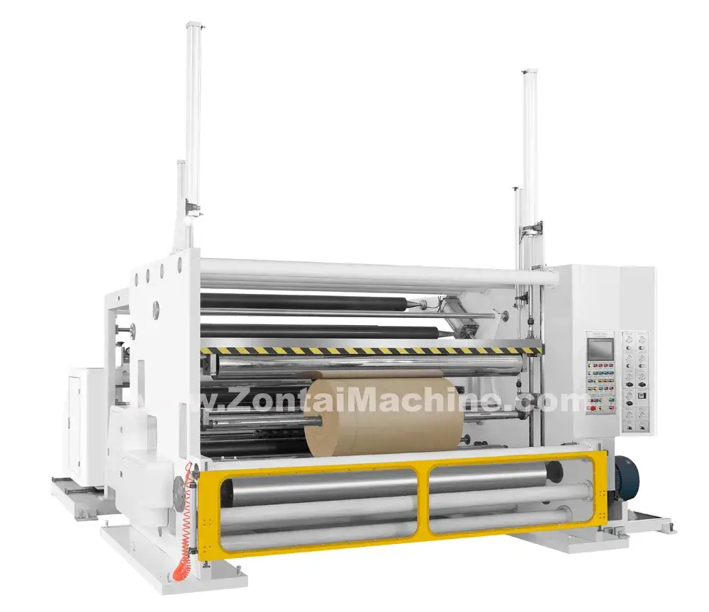 Máy cắt cuộn giấy jumbo với hiệu suất vượt trội