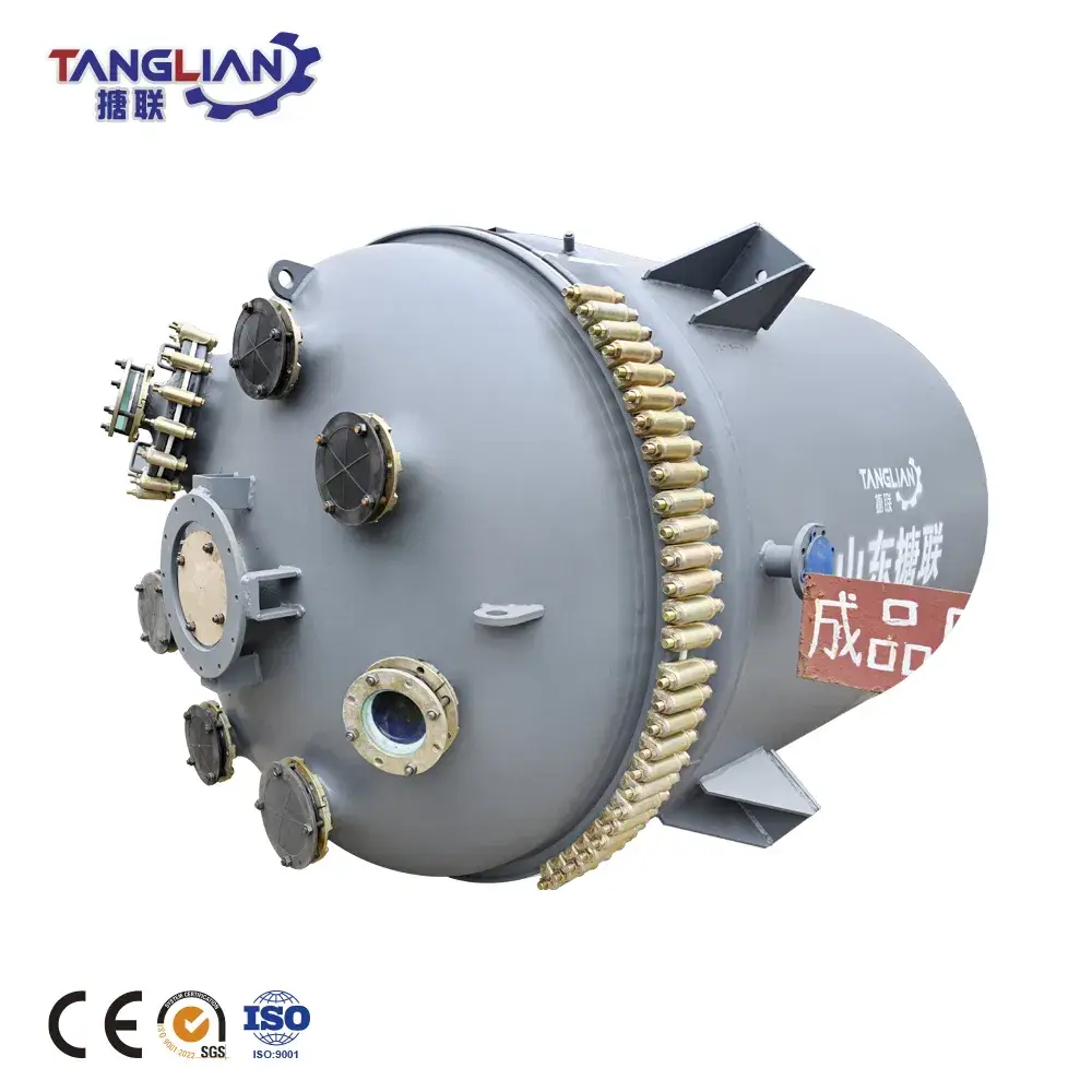 3000L Loại K/Ae Bể phản ứng chống ăn mòn với lớp lót kính chất lượng