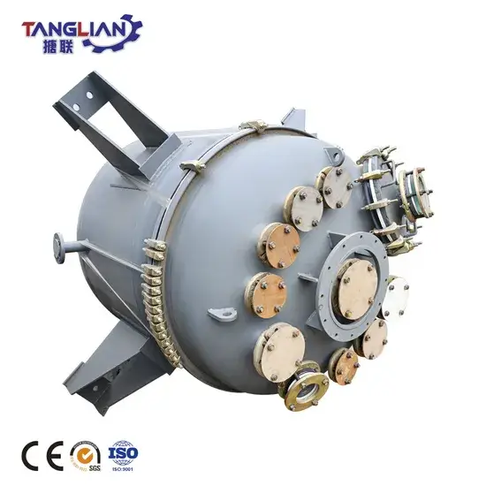 3000L Loại K/Ae Bể phản ứng chống ăn mòn với lớp lót kính chất lượng