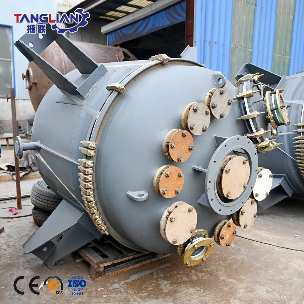 3000L Loại K/Ae Bể phản ứng chống ăn mòn với lớp lót kính chất lượng