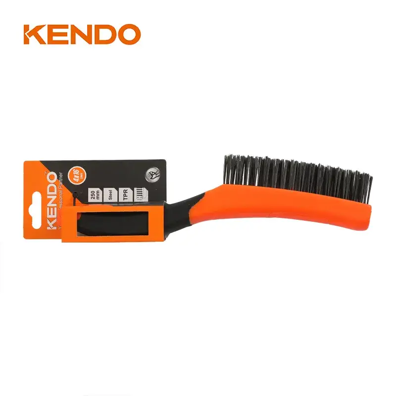 Bàn chải thép Kendo - Giải pháp hiệu quả loại bỏ sơn và gỉ sét, làm sạch dễ dàng