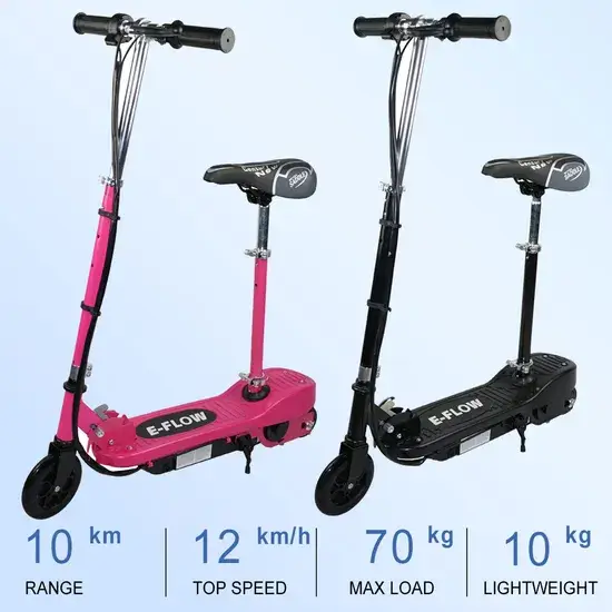 Xe điện E-Scooter tích hợp ghế gập dành cho bé