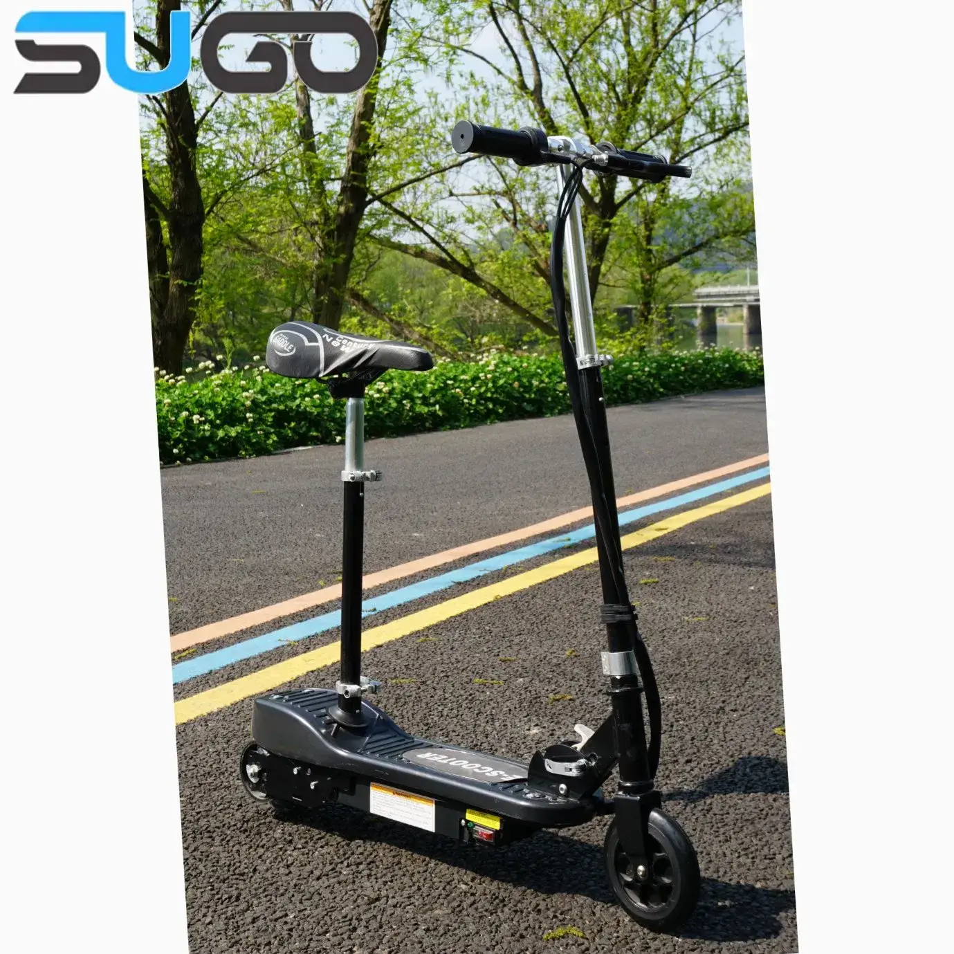 Xe điện E-Scooter tích hợp ghế gập dành cho bé