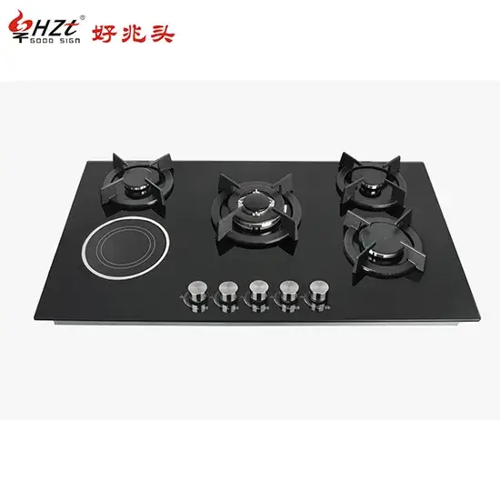 Bếp gas âm tủ bằng inox không gỉ 4 bếp nấu ăn phù hợp cho gia đình