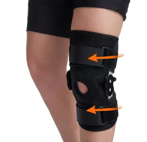 Băng cố định đầu gối chất lượng cao, giúp hỗ trợ đầu gối sau phẫu thuật với bản lề chỉnh hình