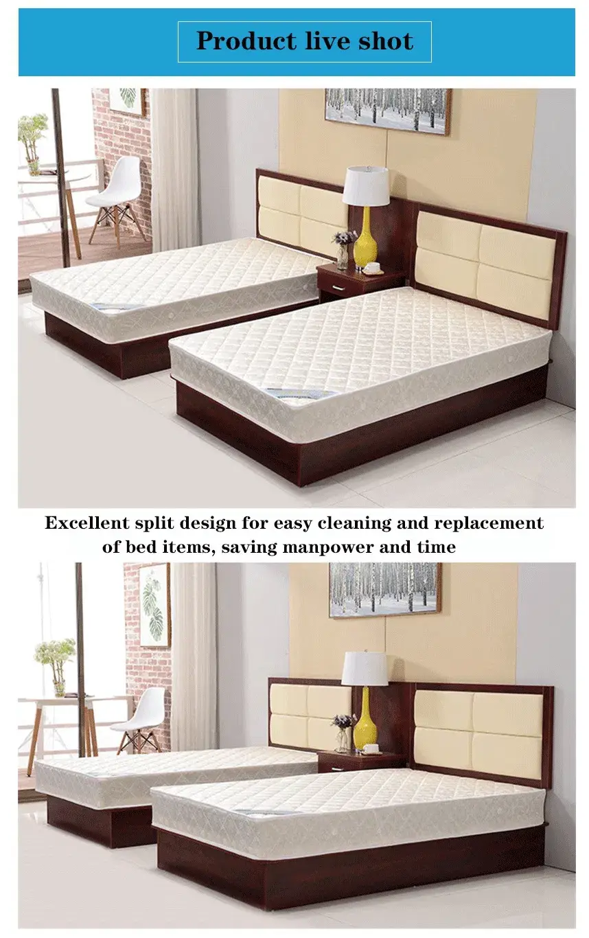 Giường ngủ cao cấp có khả năng gập lại với cam kết bảo hành 24 tháng hình ảnh 14-description