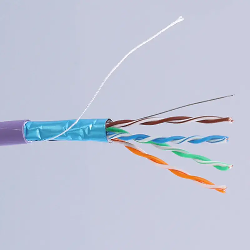 Cáp mạng Cat5e Sf/UTP dẫn điện đồng CCA - Chứng nhận UL CE RoHS, giá cả phải chăng
