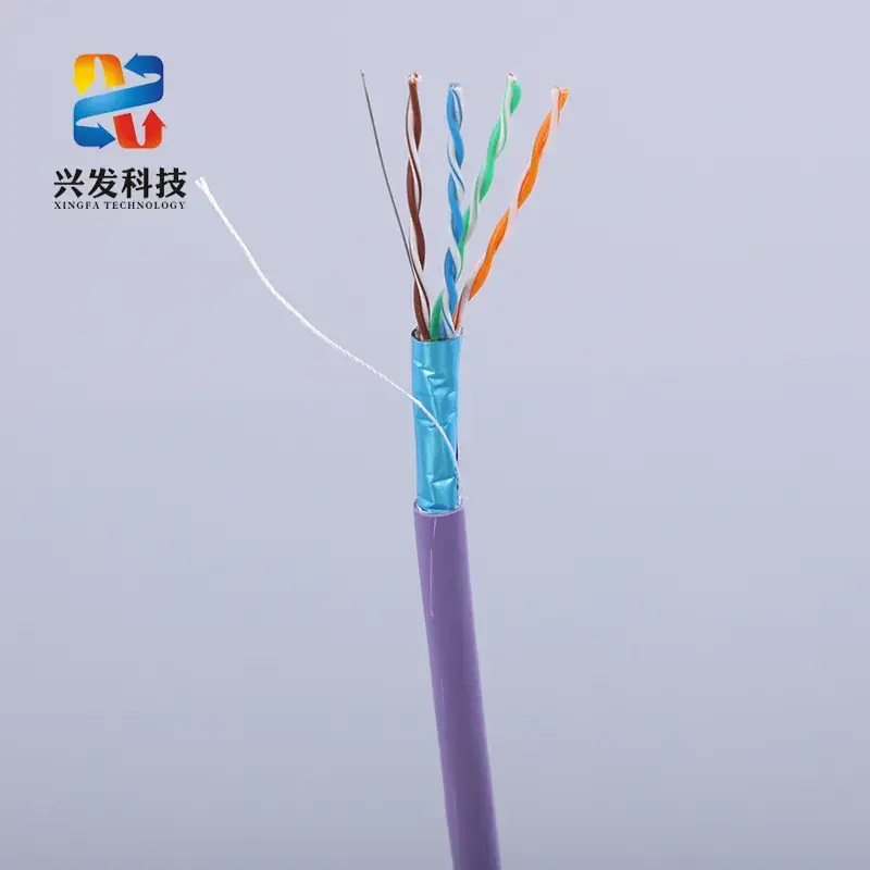 Cáp mạng Cat5e Sf/UTP dẫn điện đồng CCA - Chứng nhận UL CE RoHS, giá cả phải chăng