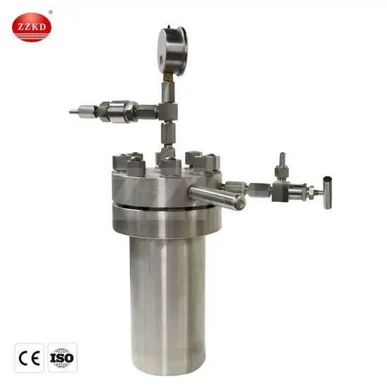 Bình phản ứng mini chất liệu thép không gỉ dành cho phòng thí nghiệm có áp suất cao và chức năng khuấy trộn hiệu quả