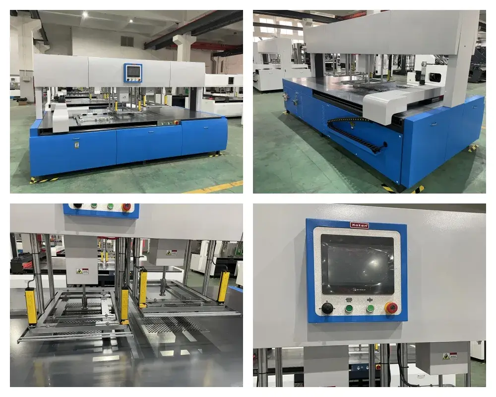 Máy tách nhãn tự động cho đóng gói hộp và cốc giấy hình ảnh 13-description