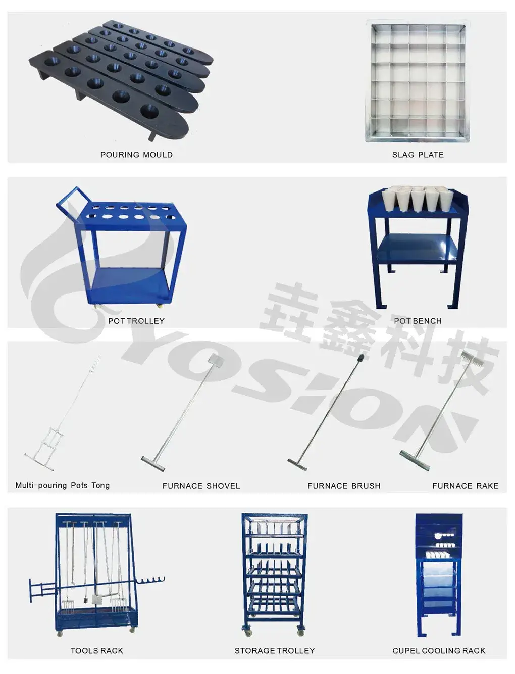Xẻng lò thí nghiệm để phân tích đuổi lửa chất lượng cao hình ảnh 13-description
