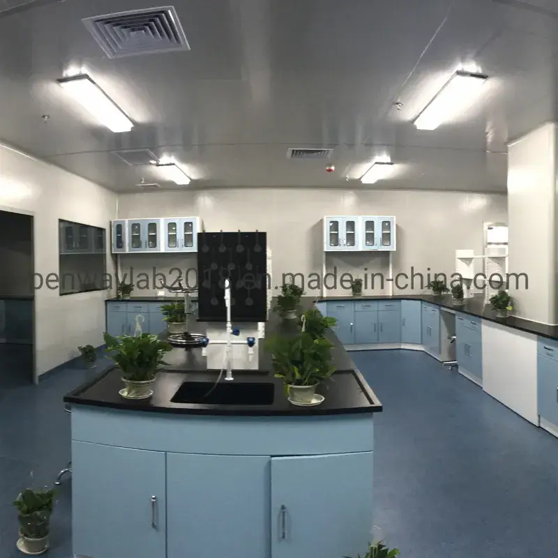 Bàn làm việc phòng thí nghiệm được làm bằng vật liệu gốm nhựa epoxy phenolic chất lượng hình ảnh 12-description