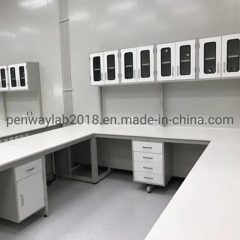 Bàn làm việc phòng thí nghiệm được làm bằng vật liệu gốm nhựa epoxy phenolic chất lượng hình ảnh 13-description