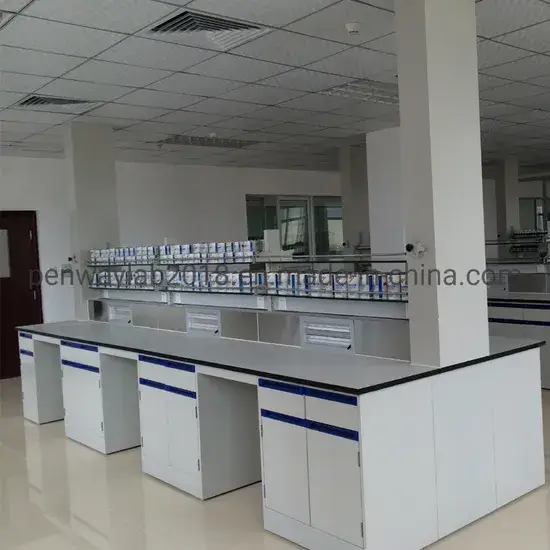 Bàn làm việc phòng thí nghiệm được làm bằng vật liệu gốm nhựa epoxy phenolic chất lượng