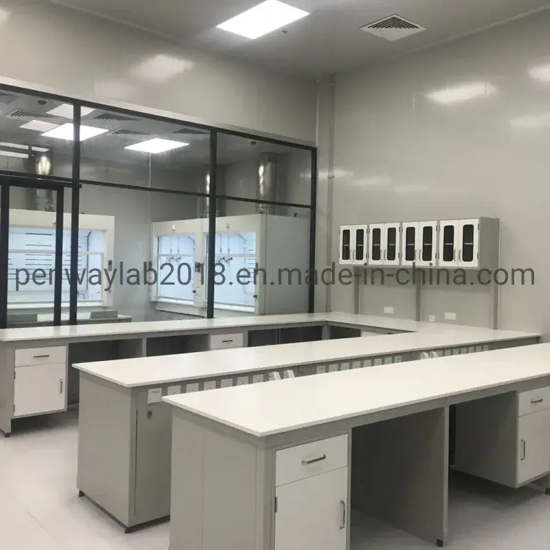 Bàn làm việc phòng thí nghiệm được làm bằng vật liệu gốm nhựa epoxy phenolic chất lượng hình ảnh 15-description