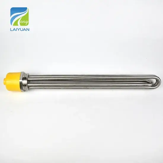 Bộ gia nhiệt điện trở dạng phẳng Laiyuan 220V 1500W 3u cho việc đun nước chìm