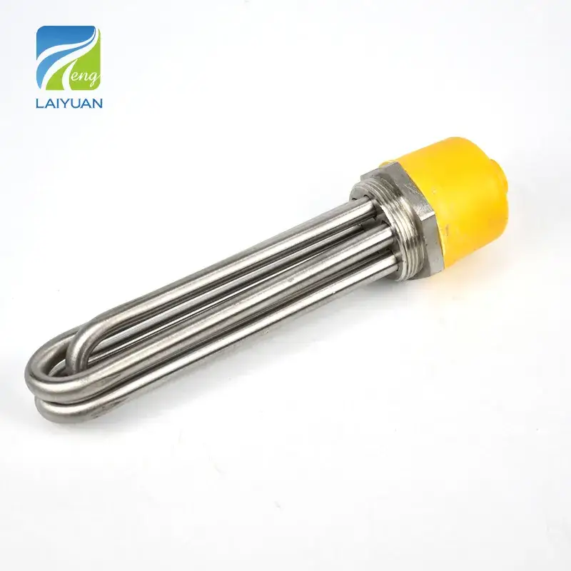 Bộ gia nhiệt điện trở dạng phẳng Laiyuan 220V 1500W 3u cho việc đun nước chìm