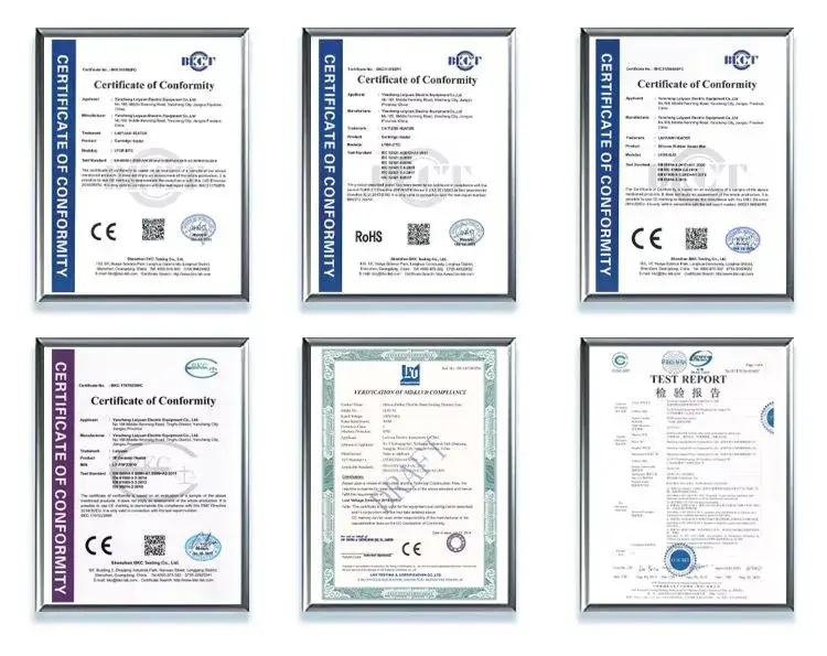 Bộ gia nhiệt điện trở dạng phẳng Laiyuan 220V 1500W 3u cho việc đun nước chìm hình ảnh 21-description