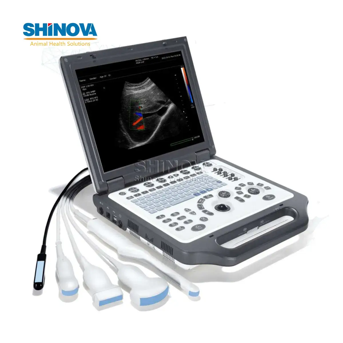 Máy tính xách tay Siêu âm Doppler màu cho thú y (mẫu: DopScan G3V)