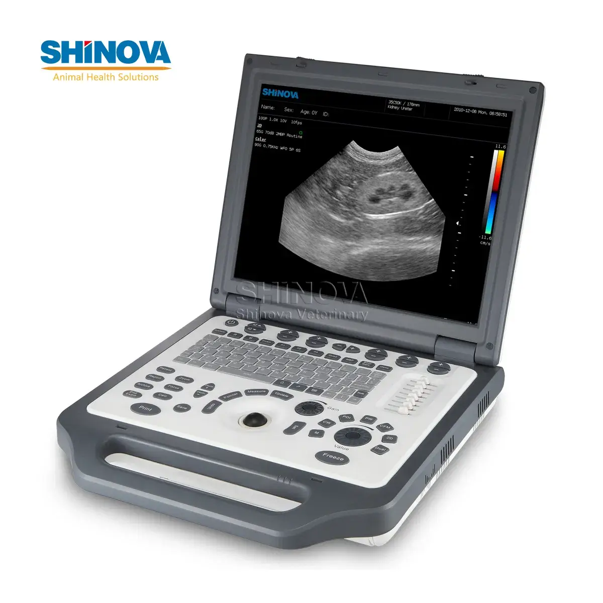 Máy tính xách tay Siêu âm Doppler màu cho thú y (mẫu: DopScan G3V)