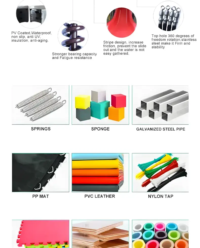 Thiết bị giải trí ngoại trời: Cầu trượt nước, sân chơi, cầu trượt bể bơi cho trẻ em và sân chơi trong nhà hình ảnh 19-description