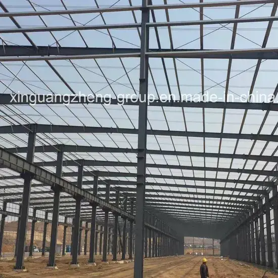Xưởng sản xuất sở hữu kết cấu thép tiền chế có chi phí thấp và nhịp lớn