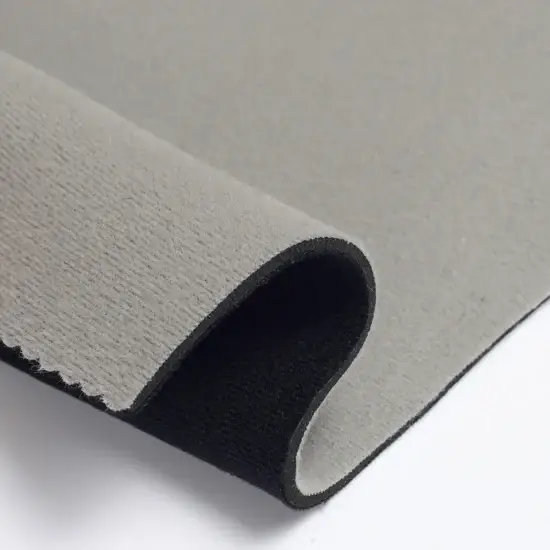 Vải neoprene mềm nhẹ chống nước - lựa chọn hoàn hảo cho túi đựng laptop màu xám hình ảnh 1-description