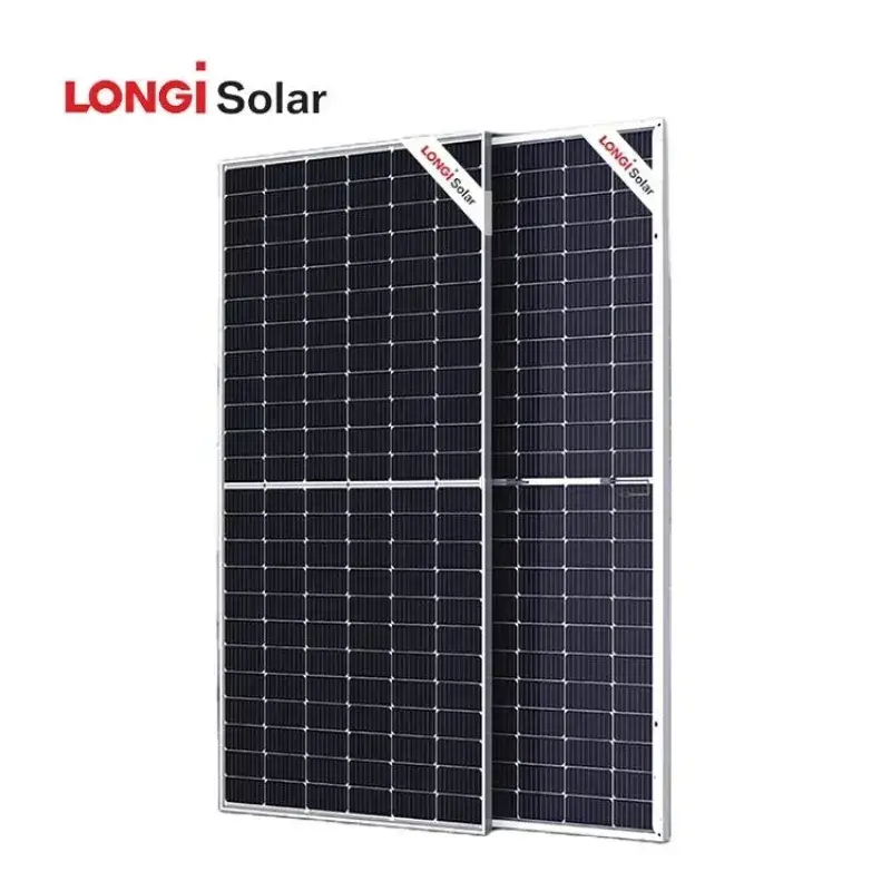 Panel pin mặt trời Bifacial Longi 585W 590W 595W 600W 610W 620W - Mô-đun PV cho hệ thống năng lượng mặt trời