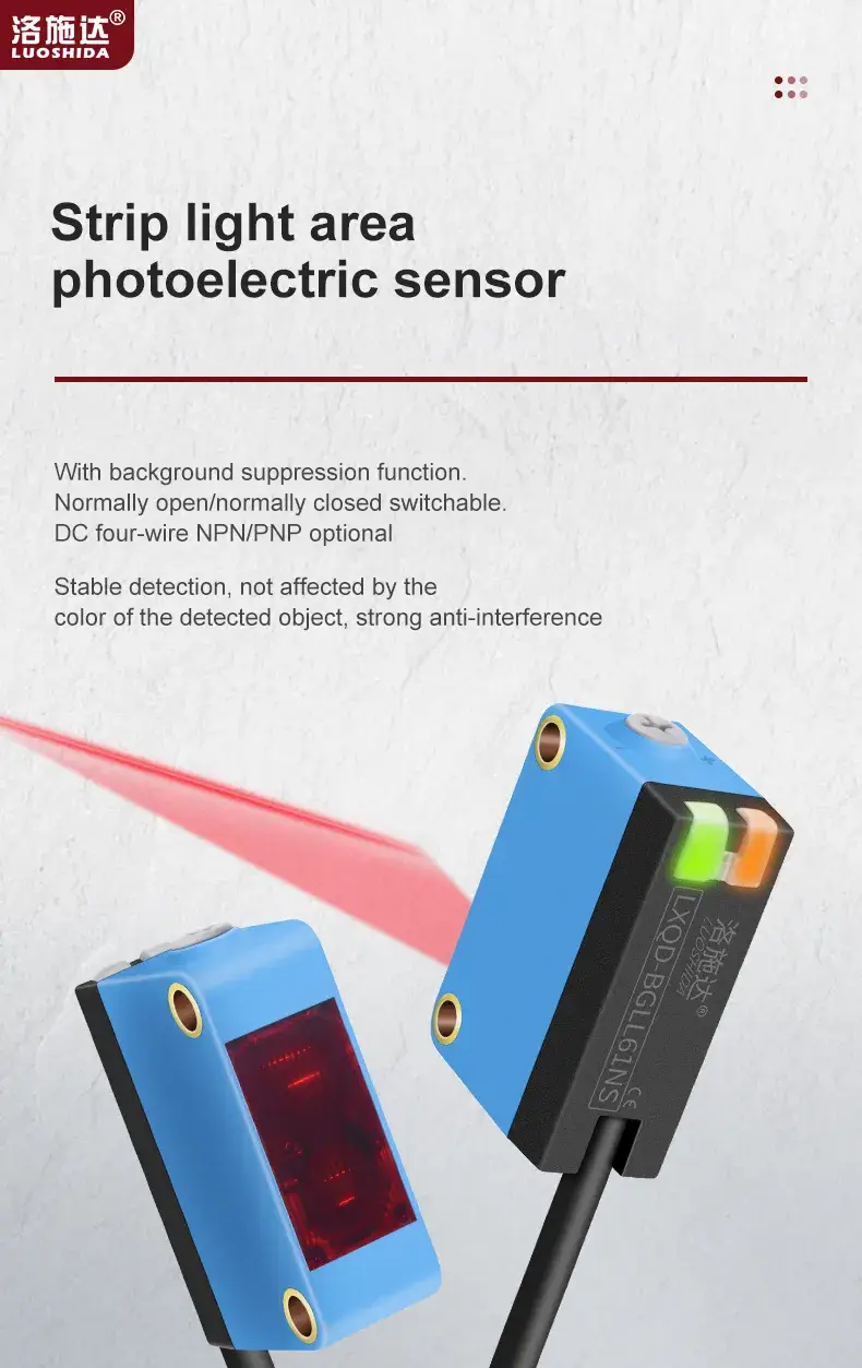 Cảm biến laser tiệm cận điều chỉnh khoảng cách Loushida NPN PNP mới nhất hình ảnh 12-description