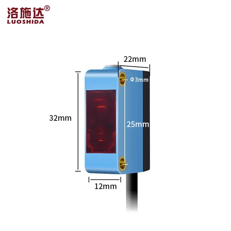 Cảm biến laser tiệm cận điều chỉnh khoảng cách Loushida NPN PNP mới nhất