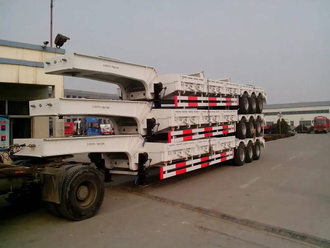 Xe tải trọng nặng sử dụng rơ moóc có chiều cao thấp hình ảnh 14-description
