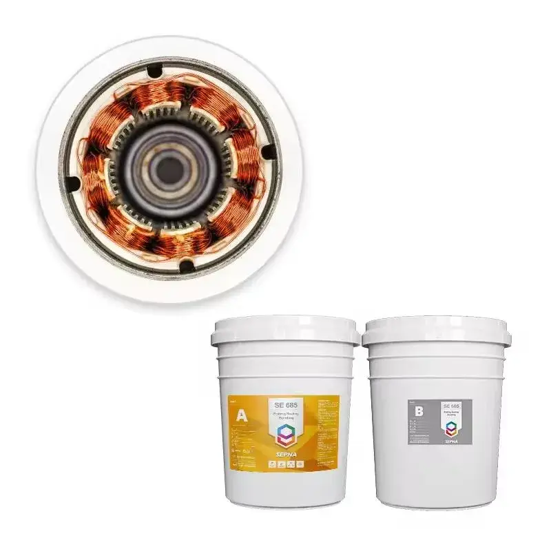 Ứng dụng epoxy hai thành phần có độ nhớt thấp cho điện tử tụ điện, với khả năng dẫn nhiệt và điện trở thể tích cao theo tiêu chuẩn UL94 V0