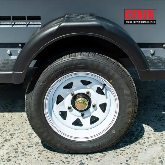 Máy nén vít Cfair cho động cơ diesel - Sản phẩm xuất khẩu chất lượng, áp suất 7bar