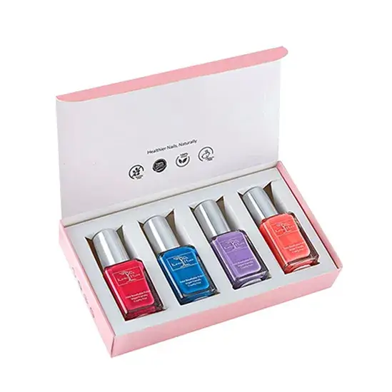 Bao bì hộp giấy chất lượng in logo riêng cho chai sơn móng tay gel trống, hộp quà sang trọng hình ảnh 1-description
