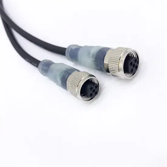 Đèn LED M12 Chiếu Sáng Góc Thẳng, Kết Nối PCB 3 Pin - Sản Phẩm Nguồn Cao