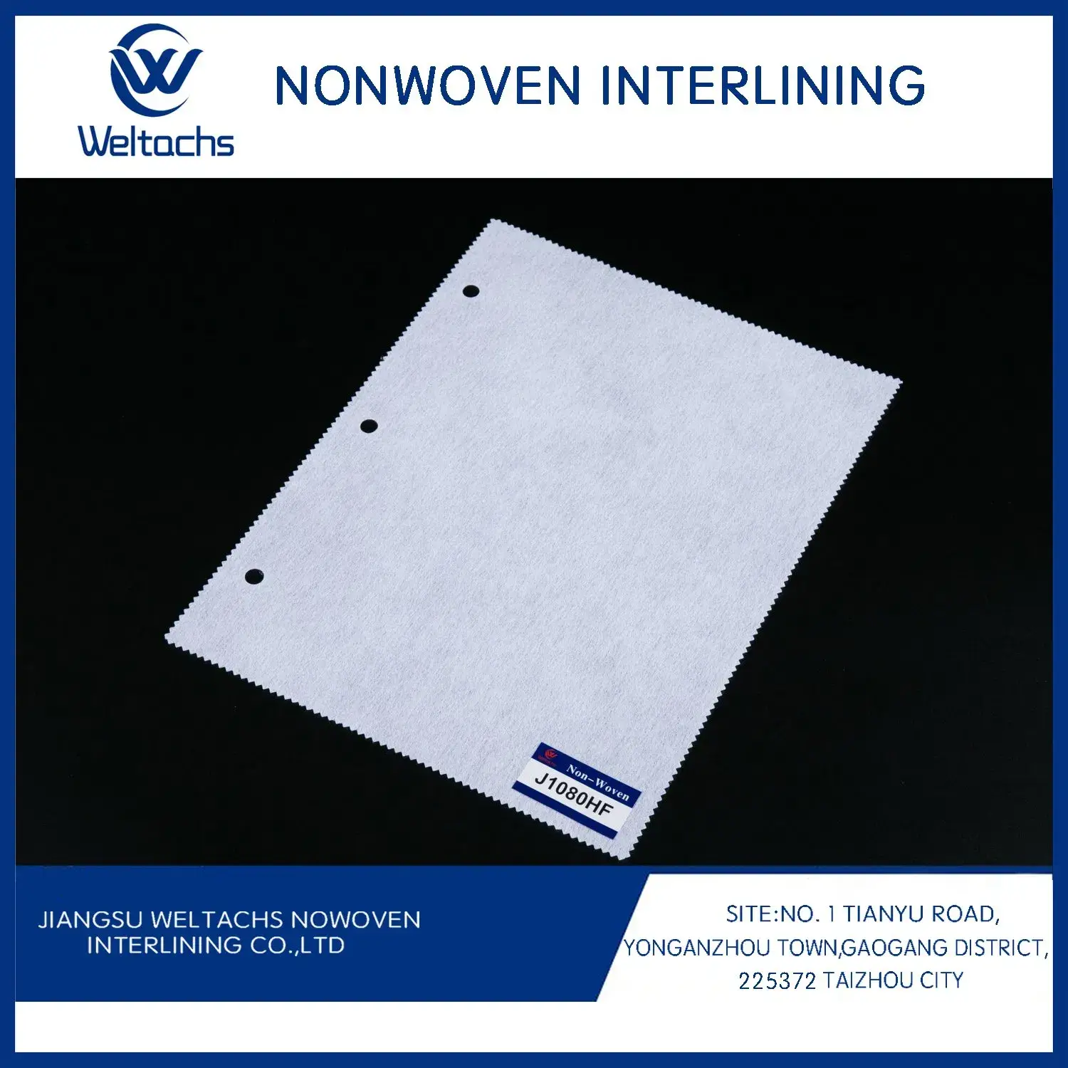 Tiêu đề mới: Vải không dệt polyester 1025hf - Sản phẩm cắt bỏ liên kết hóa học an toàn từ Trung Quốc