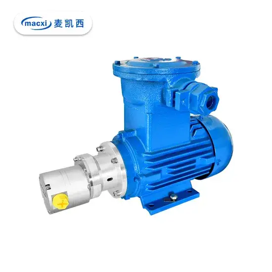 Bơm bánh răng từ tính cho việc điền bơm bánh răng, bằng thép không gỉ với động cơ mạnh mẽ hình ảnh 1-description